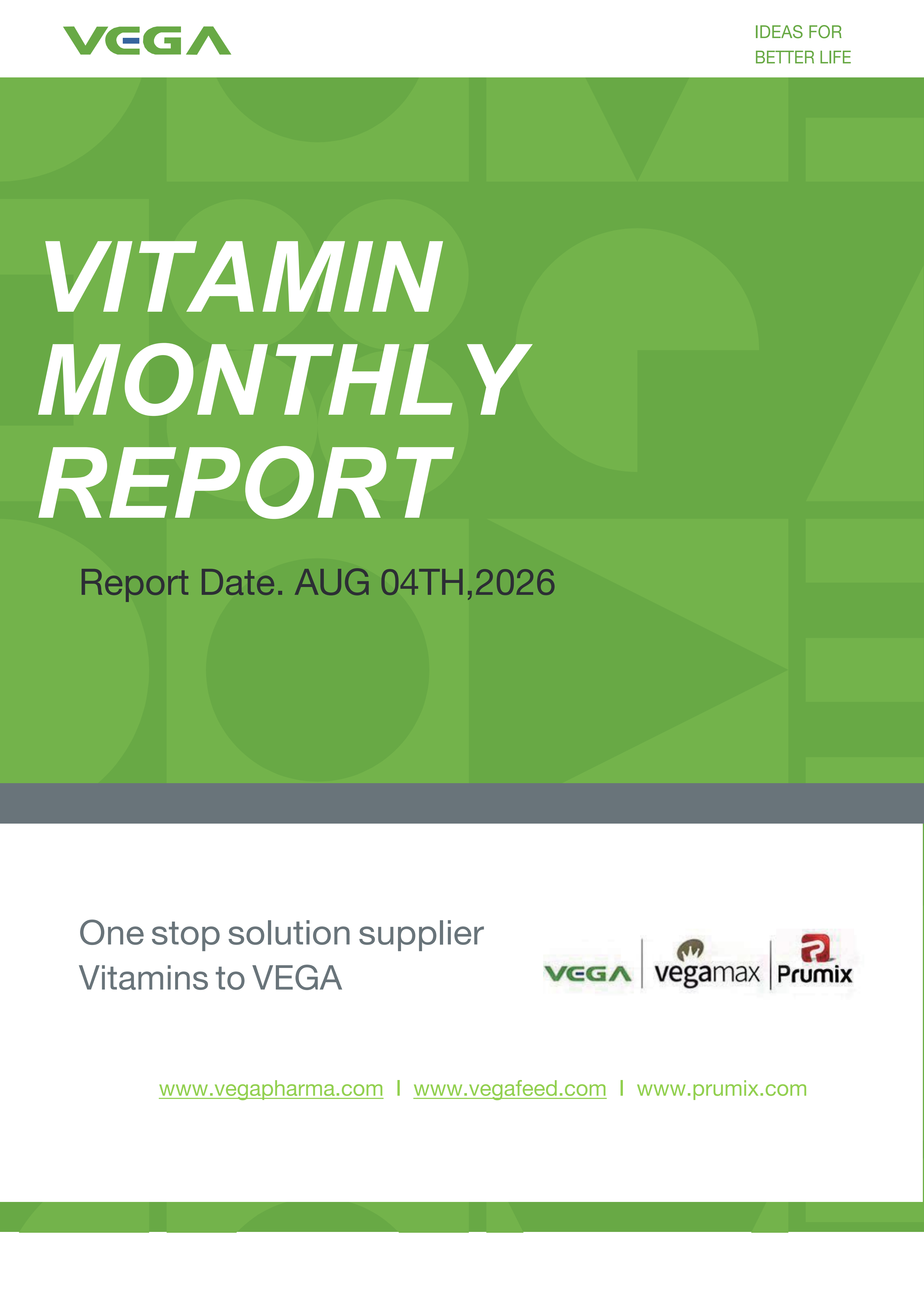 VEGA Vitamin Market Monthly Report Of July 2026 cover.png